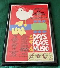 Woodstock music art for sale  Elk Grove