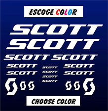 KIT PEGATINAS STICKERS VINILO BICICLETA BIKE- SCOTT STICKER - BICI Diseño 2    comprar usado  Enviando para Brazil