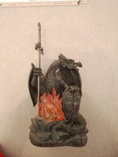 Drachenlampe leuchtendes feuer gebraucht kaufen  Landesbergen
