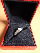 Damen ring weißgold gebraucht kaufen  München