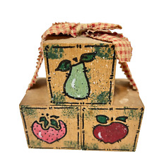 Vintage handpainted wood for sale  Yukon