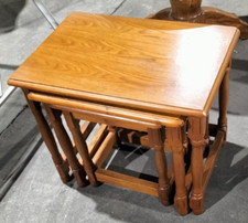 Wooden nest tables for sale  NOTTINGHAM