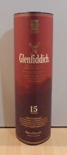 GLENFIDDICH UÍSQUE ESCOCÊS 15 ANOS PUBLICIDADE ESTOJO DE PAPEL RÍGIDO VAZIO comprar usado  Enviando para Brazil