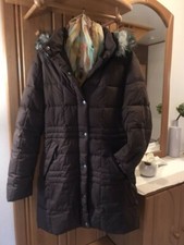 Steppmantel braun abnehmbarer gebraucht kaufen  Deutschland