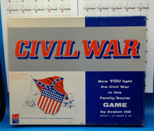 Usado, Caixa vintage em bom estado. Avalon Hill Guerra Civil 1ª ED.  perfurado comprar usado  Enviando para Brazil