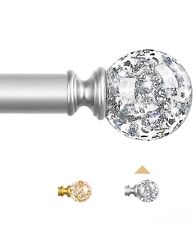 Silver curtain rods for sale  Columbus