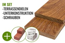 Terrassendielen cumaru harthol gebraucht kaufen  Nienburg
