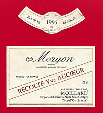 Bj46 etiquette morgon d'occasion  Albertville