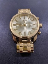Relógio masculino Diesel tom dourado com acessórios design elegante e durável comprar usado  Enviando para Brazil