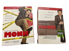 Monk : Season Two & Three , Season 2 Pre-Owned- Season 3 New Sealed DVD comprar usado  Enviando para Brazil
