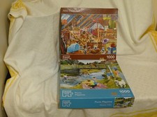 Two 1000 puzzles for sale  GOODWICK