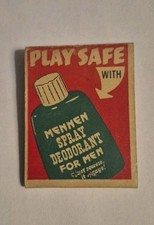 Vintage matchbook mennen for sale  Unionville