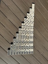 Vintage double domino for sale  HORNSEA