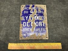 Ancienne plaque émaillée d'occasion  La Côte-Saint-André