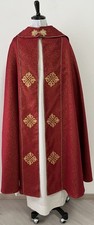 Piviale rosso lurex usato  Italia