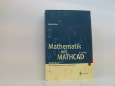 Mathematik mathcad arbeitsbuch gebraucht kaufen  Berlin