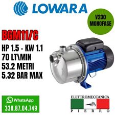 Elettropompa pompa lowara usato  Massa di Somma