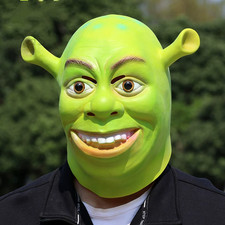 Shrek maske erwachsene gebraucht kaufen  Hannover