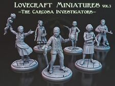 Lovecraft Miniatures Vol.3 "The Carcosa Investigators" comprar usado  Enviando para Brazil
