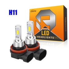 Lâmpadas brancas de neblina/condução LED para Toyota RAV4 2006-2021 6000K H11 H16, usado comprar usado  Enviando para Brazil
