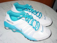 Tênis de corrida Nike Shox NZ EU 501524-104 masculino 2013 branco/foto azul! Tamanho 11,5 comprar usado  Enviando para Brazil