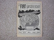 Rara pubblicita fiat usato  Vinzaglio