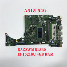 Placa-mãe notebook DAZAWMB18B0 para Acer A515-54G 54 com i3/i5-10ª CPU 4GB RAM comprar usado  Enviando para Brazil