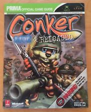 CONKER LIVE AND RELOADED PRIMA OFFICIAL GAME GUIDE XBOX NINTENDO RAREWARE RARE!! comprar usado  Enviando para Brazil