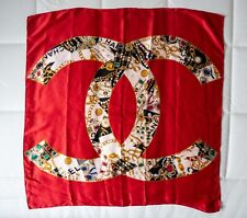 Foulard chanel seta usato  Oleggio