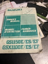 Suzuki gs1150e owners for sale  YORK