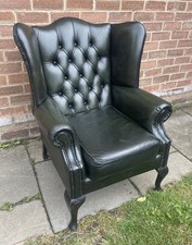Chesterfield wingback chair for sale  BIRMINGHAM