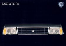 Catalogue Brochure Lancia Y10 Fire 12/1989 France comprar usado  Enviando para Brazil