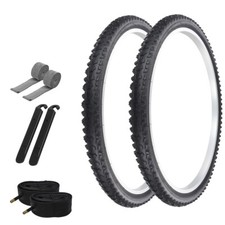 Pneu de bicicleta PRO+ 26" x 1,95" preto (2) pneus, tubos e tiras P-1004 e alavancas comprar usado  Enviando para Brazil