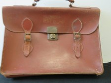 Vintage leather attache for sale  SHEFFIELD