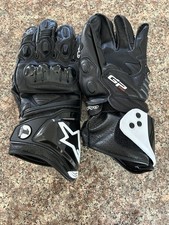Novas luvas de extensão masculinas Alpinestars GP Pro couro clássico motocicleta G, usado comprar usado  Enviando para Brazil