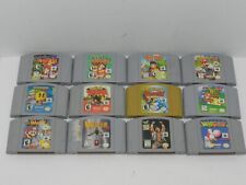 Lote completo de videojuegos para Nintendo 64 N64 diversión que eliges y eliges niños fabricante de equipos originales, usado segunda mano  Embacar hacia Argentina