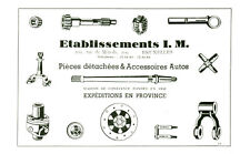 Publicité ancienne établisse d'occasion  France
