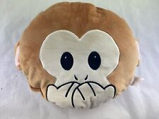 Monkey emoji plush for sale  KETTERING