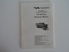 Yaesu 817nd instruction for sale  CRAIGAVON