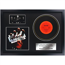 Judas Priest – British Steel / Rock Memorabilia / LP / Lembrança em moldura preta comprar usado  Enviando para Brazil