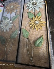 Metal flowers wall for sale  LIVERPOOL