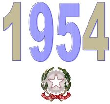 Italia 1954 singolo usato  Assisi