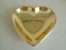 Goldfarbene herzförmige schal gebraucht kaufen  Berlin