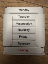 Pill box organiser for sale  SHEFFIELD