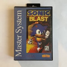 SONIC BLAST TECTOY SEGA MASTER SYSTEM EXCLUSIVE BRASIL 🇧🇷, usado comprar usado  Brasil 