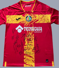 Camisa GETAFE assinada por 19 Proof/COA Mayoral Mata Alena Greenwood Alvarez comprar usado  Enviando para Brazil