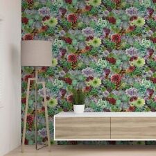 Floral wallpaper succulent for sale  STOCKPORT