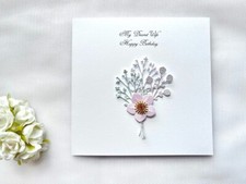 Handmade birthday card for sale  UK
