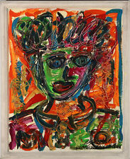 Royston Du Maurier-Lebek - 2018 akryl, twarz w tłumie na sprzedaż Royston Du Maurier-Lebek - 2018 akryl, twarz w tłumie na sprzedaż  Wysyłka do Poland