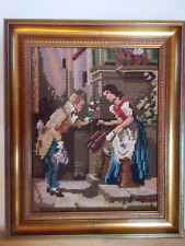 Gobelin stickbild spitzweg gebraucht kaufen  Bamberg